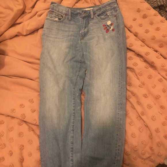 Madewell Strawberry Summer Denim Jeans - Picture 4 of 6